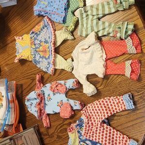 Matilda Jane Doll clothes lot with bag